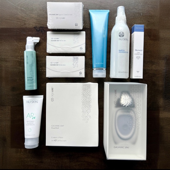 20 Paires De Gel Galvanic Spa Nu Skin AgeLOC Anti-âge - Sans Boîte - Neuf